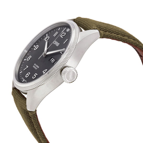 Оригинальные часы Oris Oris Propilot Big Crown Propilot Big Day Date 01 752 7760 4063-07 3 22 02LC механические калибр механизма 752 общий вид